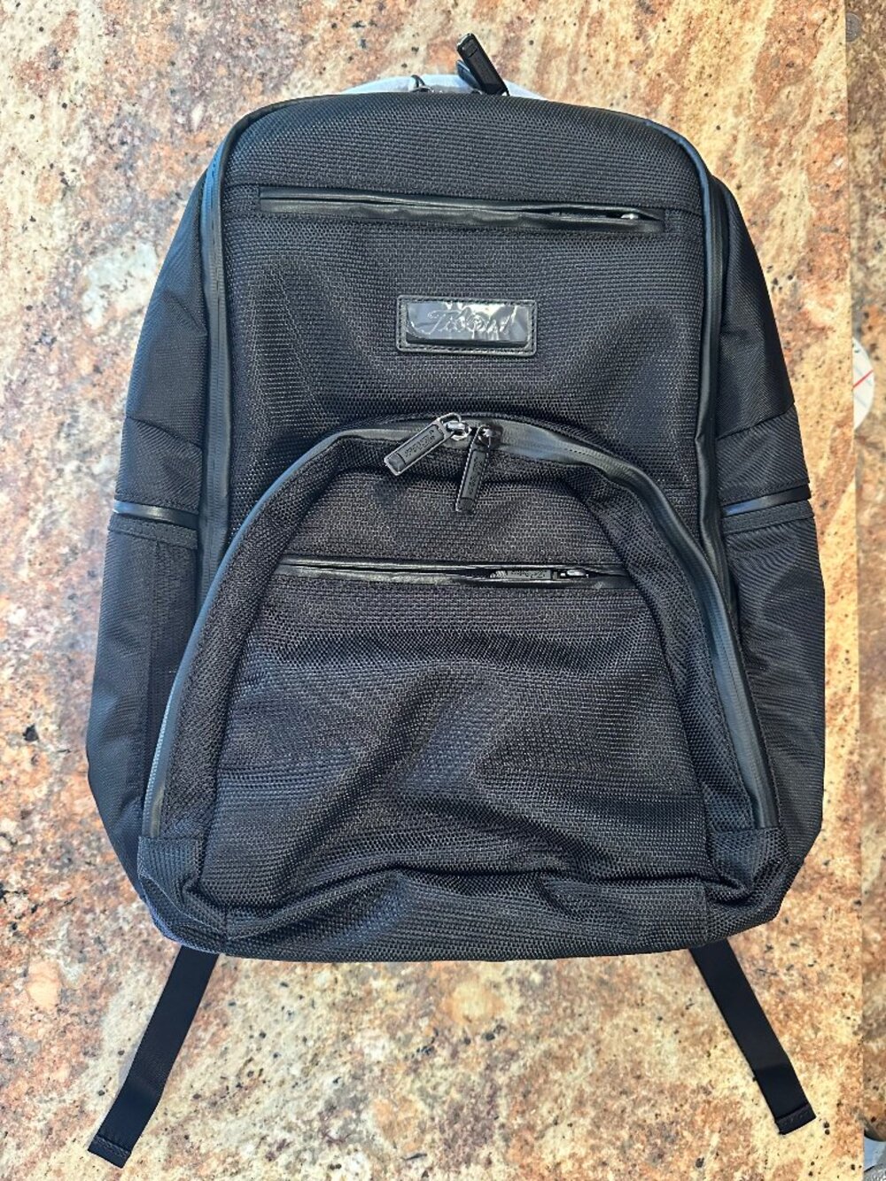 Titleist Professional Collection Backpack Black Golf Travel Laptop Bag